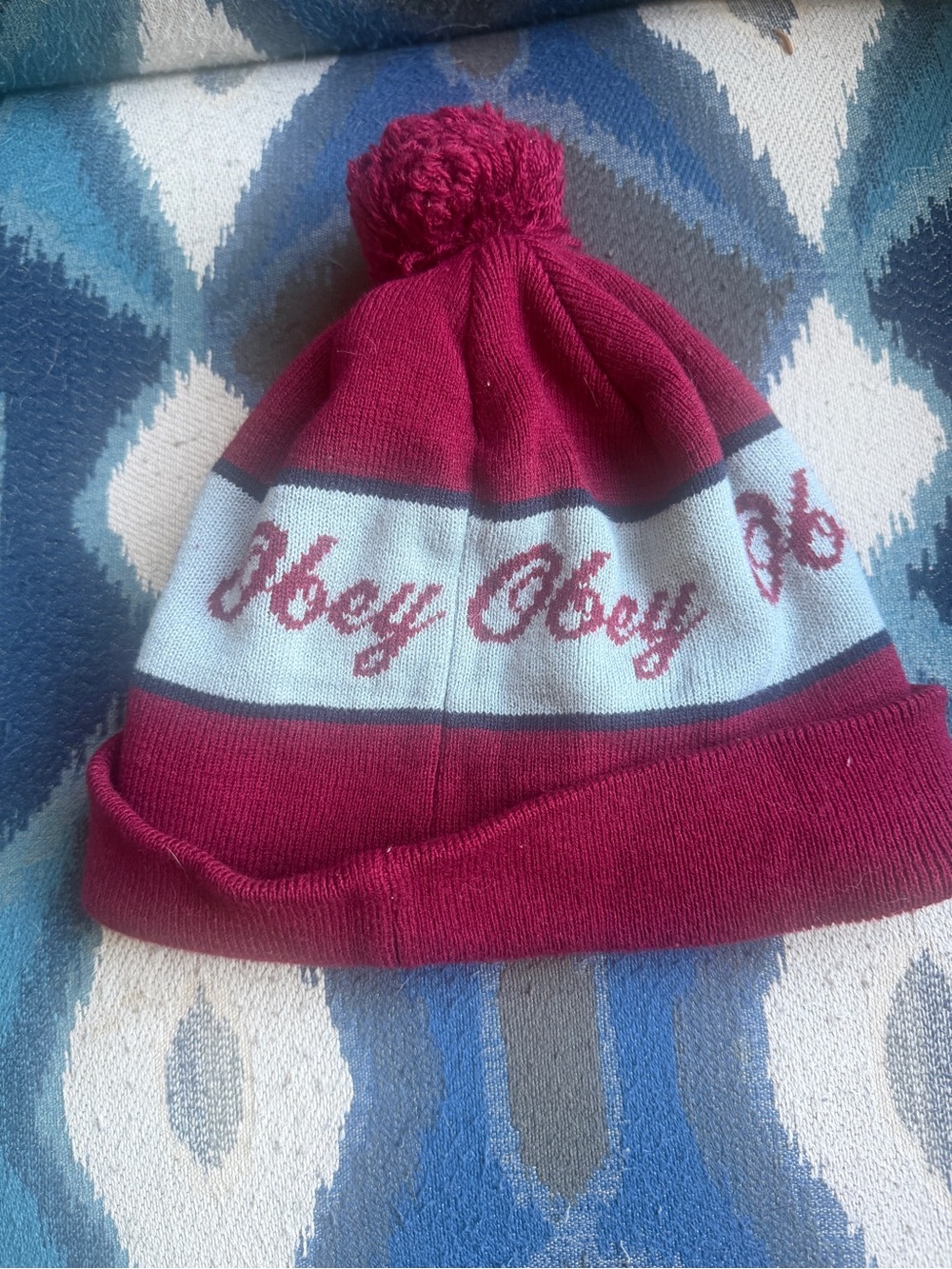 Pom-Pom Knit Beanie Hat